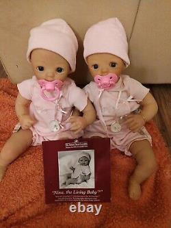 Twin Ashton Drake NINA the Living Baby By Cheryl Hill