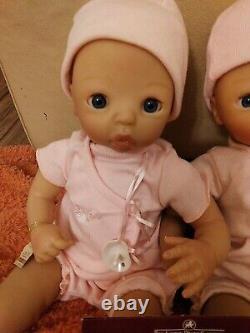 Twin Ashton Drake NINA the Living Baby By Cheryl Hill