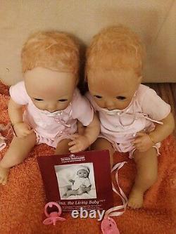 Twin Ashton Drake NINA the Living Baby By Cheryl Hill