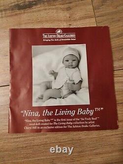 Twin Ashton Drake NINA the Living Baby By Cheryl Hill