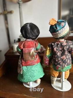 Two Yolanda Bello ORIGINAL Artist-Made Asian Dolls LIMITED Porcelain numbered