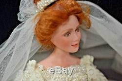 VINTAGE ASHTON DRAKE FOREVER STARTS TODAY PORCELAIN BRIDE DOLL BY CINDY MCcLURE