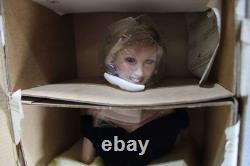 VINTAGE ASHTON DRAKE PORCELAIN PRINCESS DIANA DOLL NEW IN BOX WithCOA