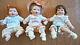 VINTAGE ASHTON DRAKE by KATHY HIPPENSTEEL POCELAIN WEEKDAY 9 DOLLS SET OF 3