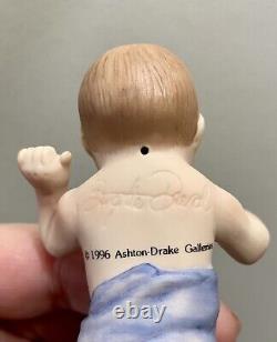 VTG Ashton Drake BRIGITTE DEVAL Porcelain Doll Nativity Jesus? Manger Christmas