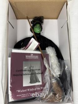 VTG Ashton-Drake Galleries- Wizard of Oz WICKED WITCH OF THE WEST Brand New