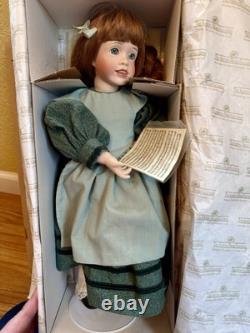 VTG LITTLE WOMEN Porcelain Dolls Amy, Beth, Jo, Meg, Marmee withboxes Ashton Drake
