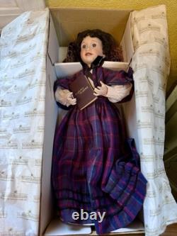 VTG LITTLE WOMEN Porcelain Dolls Amy, Beth, Jo, Meg, Marmee withboxes Ashton Drake