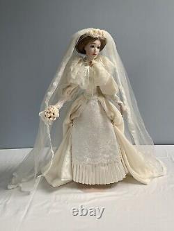 VTG Porcelain Bride Dolls Lenox Ashton Drake Betty Jane Carter Music Ltd Ed Lot