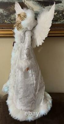 Very Rare Ashton Drake Vinyl Musical Doll Silent Night Angel 25 in