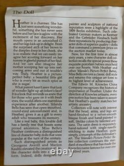 Vintage 1986 Porcelain Doll 11 Original Ashton Drake Galleries Heather