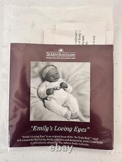 Vintage 1990s The Ashton Drake Galleries Lifelike Baby Doll Emily's Loving Eyes