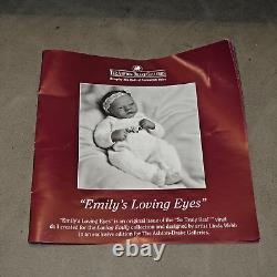 Vintage 1990s The Ashton Drake Galleries Lifelike Baby Doll Emily's Loving Eyes