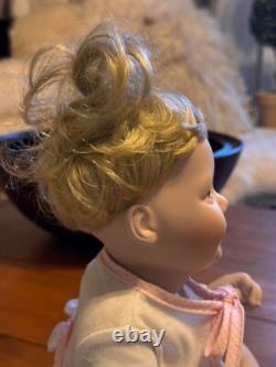 Vintage 1993 Ashton Drake Galleries Cute as a button Collectable Porcelain Doll