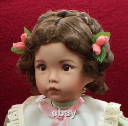 Vintage 1996/5323 FA, Dianna Effner's 16 Porcelain Doll Emily, COA, Ashton-Drake