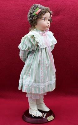 Vintage 1996/5323 FA, Dianna Effner's 16 Porcelain Doll Emily, COA, Ashton-Drake