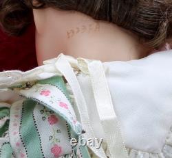 Vintage 1996/5323 FA, Dianna Effner's 16 Porcelain Doll Emily, COA, Ashton-Drake