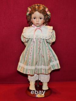 Vintage 1996 Dianna Effner's 16 Porcelain Doll Emily, WithCOA&Box, By Ashton-Drake