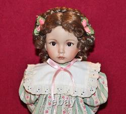 Vintage 1996 Dianna Effner's 16 Porcelain Doll Emily, WithCOA&Box, By Ashton-Drake