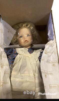 Vintage 1998 Ashton Drake HILARY Doll Box Dianna Effner COA Porcelain Girl Hat