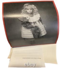Vintage 1998 Ashton Drake HILARY Doll Box Dianna Effner COA Porcelain Girl Hat