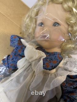 Vintage 1998 Ashton Drake HILARY Doll Box Dianna Effner COA Porcelain Girl Hat