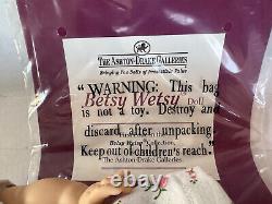 Vintage 2003 Ashton Drake Betsy Wetsy Baby Doll Mattel Pacifier + Bottle NEW NOS