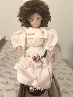 Vintage 5 Ashton-Drake Porcelain Doll Lot COAs Signed Little Bo Peep 1994 Hanson