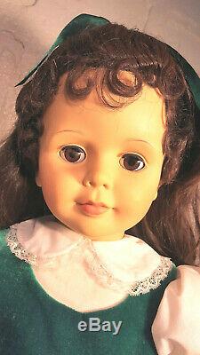 Vintage Ashton-Drake Brunette Patti Playpal Original Dress Ideal Doll Very Cute