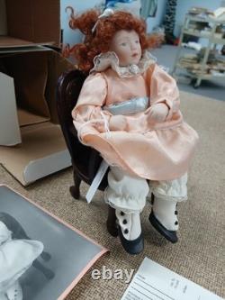 Vintage Ashton Drake Doll Lot 6 with COA Baby Dolls Bride Groom Victorian Girl