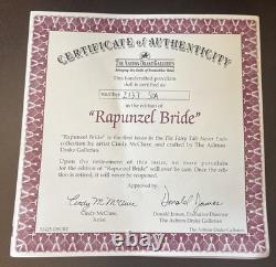 Vintage Ashton Drake Galleries Rapunzel Bride Doll 20 Cindy Mcclure #2137 COA