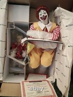 Vintage Ashton Drake McDonalds Mcmemories My Birthday With Ronald 90s With Box