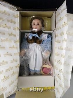 Vintage Ashton Drake Wizard of Oz Lot Porcelain Doll Set Complete NIB