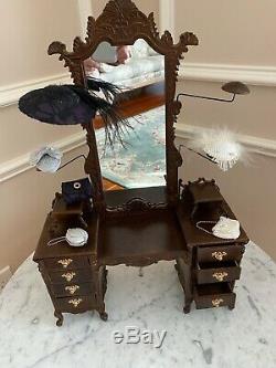 Vintage Bespaq furniture Vanity for 16 dolls Gene MadraTonner Tyler Gorgeous