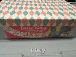 Vintage Betsy Wetsy Doll with accessories in original box Great condition