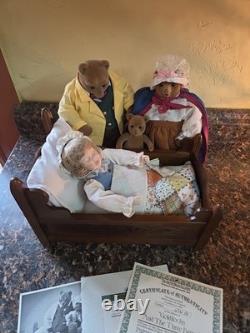 Vintage Collectors Item Ashton Drake Goldilocks and the 3 Bears