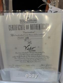 Violet Waters Fascination Gene Marshall 2002 Ashton Drake NRFB COA 113 Shipper Violet Waters Fascination Gene Marshall 2002 Ashton Drake NRFB COA 113 Shipper