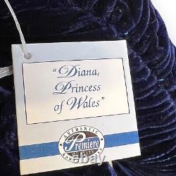 Vtg 19 Porcelain Doll Diana Princess Of Wales World's Beloved Rose Ashton Drake
