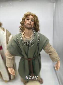 Vtg 1995/1996 Ashton Drake Porcelain Jesus Christ Doll Figurine (2)