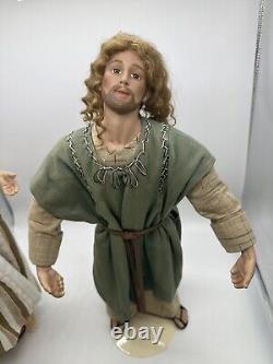 Vtg 1995/1996 Ashton Drake Porcelain Jesus Christ Doll Figurine (2)