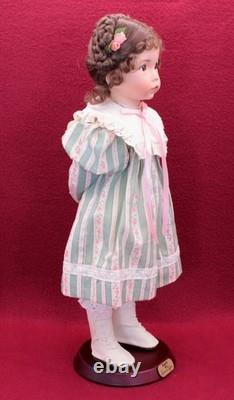 Vtg 1996 Dianna Effner's 16 Porcelain Doll Emily, COA, By Ashton-Drake Galleries