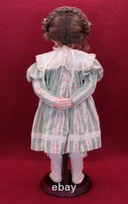 Vtg 1996 Dianna Effner's 16 Porcelain Doll Emily, COA, By Ashton-Drake Galleries
