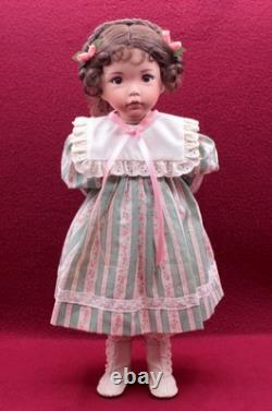 Vtg 1996 Dianna Effner's 16 Porcelain Doll Emily, COA, By Ashton-Drake Galleries