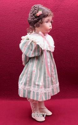 Vtg 1996 Dianna Effner's 16 Porcelain Doll Emily, COA, By Ashton-Drake Galleries