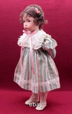 Vtg 1996 Dianna Effner's 16 Porcelain Doll Emily, COA, By Ashton-Drake Galleries
