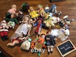 Vtg 24 Ashton Drake Calendar & Porcelain Babies Dolls & Accessories Free Ship