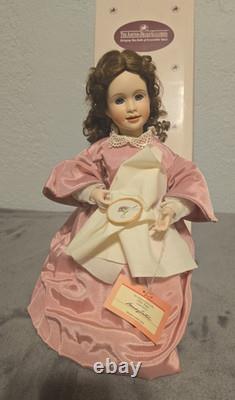 Vtg LITTLE WOMEN by Ashton Drake Porcelain Dolls Amy, Beth, Meg, Marmee withboxes