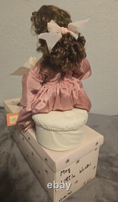 Vtg LITTLE WOMEN by Ashton Drake Porcelain Dolls Amy, Beth, Meg, Marmee withboxes