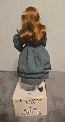 Vtg LITTLE WOMEN by Ashton Drake Porcelain Dolls Amy, Beth, Meg, Marmee withboxes