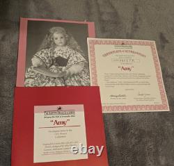 Vtg LITTLE WOMEN by Ashton Drake Porcelain Dolls Amy, Beth, Meg, Marmee withboxes
